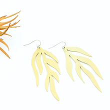 Load image into Gallery viewer, Fire Leaf Earrings
