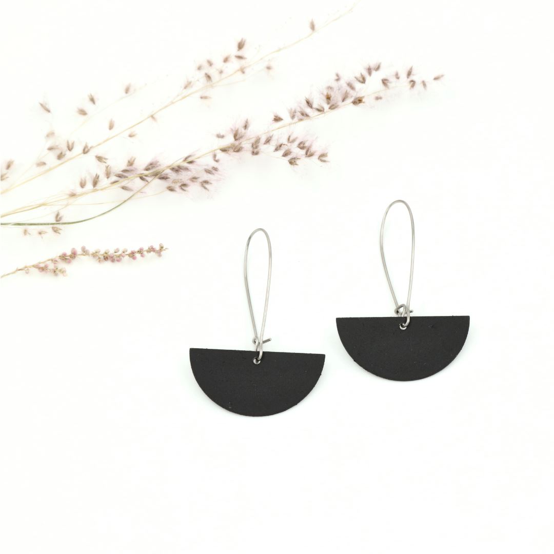 Half Circle Earrings